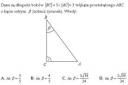 Geometry test - basics of trigonometry, high school technical school' 75